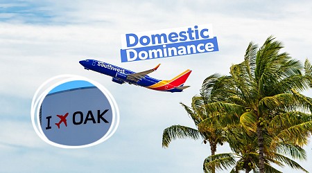 Domestic Dominance: Examining Southwest Airlines' Top 5 Internal Routes From Oakland By Seat Availability