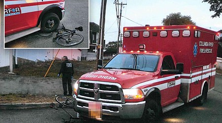 Ambulance hits Oregon cyclist then charges him $2K for a ride to the hospital: lawsuit