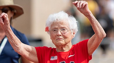 Julia Hawkins, a record-setting centenarian runner, dies at 108. Here are her 5 longevity tips.