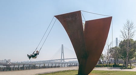 Urban Revitalization Through Motion: 9 Public Swings That Invite Play