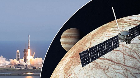 Nu ska Nasa undersöka den isiga månen Europa – gömmer en stor ocean