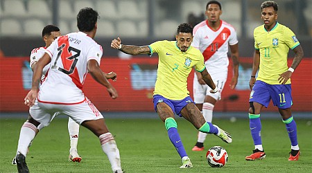 Brasil x Peru: onde assistir ao jogo das Eliminatórias da Copa