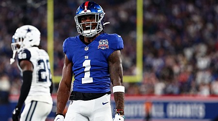 Giants WR Nabers clears protocol, set to return