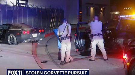 15-Year-Old In A C6 Corvette Runs From California Police