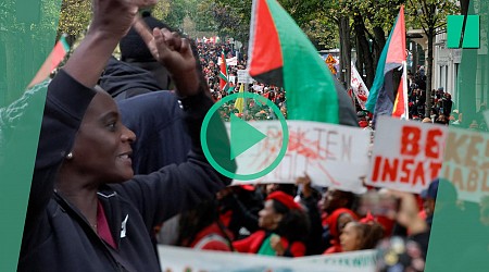 Contre la vie chère outer-mer, une manifestation d’Ultramarins organisée à Paris