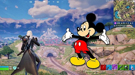 The Disneyfication Of Fortnite Won't Let You Take Mickey Mouse On A Killing Spree