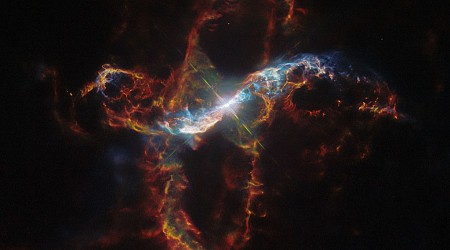 NASA’s Hubble Sees a Stellar Volcano