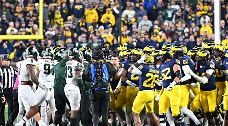 Big Ten to Probe Michigan-MSU Fight Video and Kalel Mullings Stomping Player, Staffer