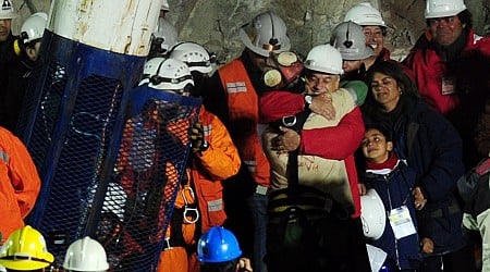 October 13, Chilean miners rescued after 69 days underground