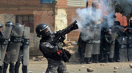 Supporters of ex-Bolivia leader Morales block roads over possible arrest