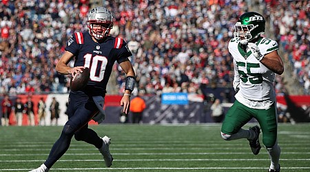 Patriots QB Drake Maye sprints to 17-yard TD vs. Jets