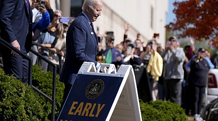 Biden casts 2024 election ballot near his Delaware home