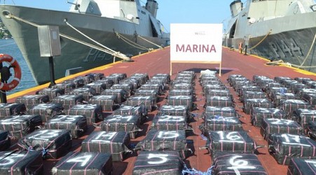 Mexican Navy seizes nearly 8,000 pounds of cocaine from boat