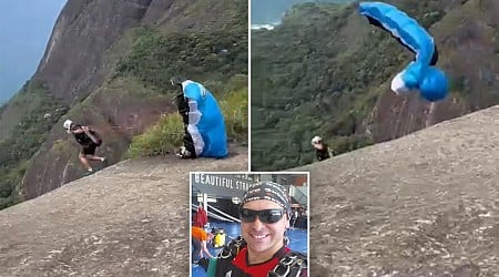 Skydiving instructor jumps off cliff before fatal fall