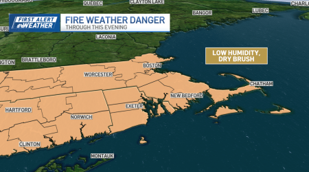 Brush fire danger remains high in Massachusetts