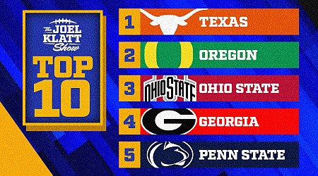 2024 college football rankings: Joel Klatt's top 10 teams after Week 7