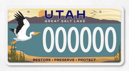 Utah's newest license plate will be on the road soon