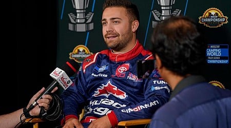 NASCAR trucks driver Ty Majeski fined $12,500 for missing media session to vote in Wisconsin