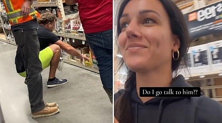 TikToker finds love after shopping for a man at Home Depot