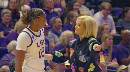 LSU women's basketball rolls in opener 95-44 over Eastern Kentucky