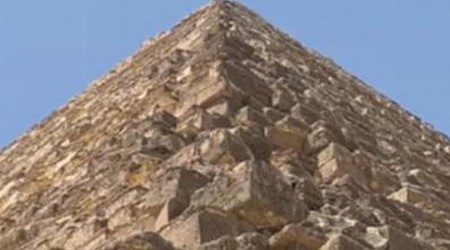 WATCH: Dog spotted atop Great Pyramid of Giza makes expert descent