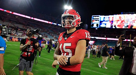 Georgia QB Carson Beck points to struggling running game to explain offensive woes after loss to Ole Miss