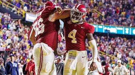 College football grades: Alabama earns 'A', Georgia gets rare 'F' on Week 11 report card