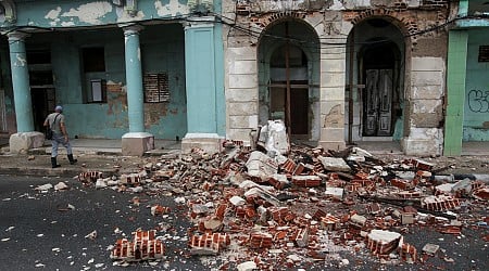 6.8 magnitude earthquake shakes Cuba after hurricanes and blackouts