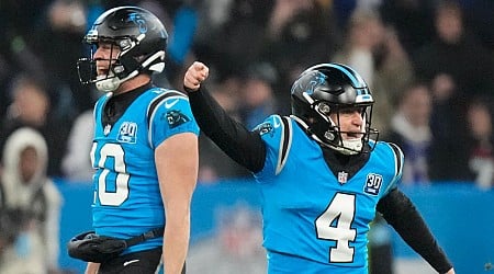 Pineiro's 36-yard field goal in OT lifts Panthers to 20-17 win over Giants in Germany