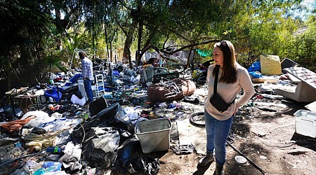 They didn’t create the homeless encampment. But one California couple just realized it’s on them to clean up.