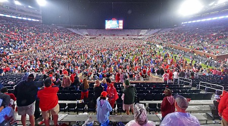 Ole Miss Fined for Field-Storming vs. Georgia; LSU Fined After Fans Throw Debris