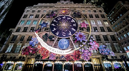 Saks Fifth Avenue flagship store in New York City will not host annual holiday light show this year