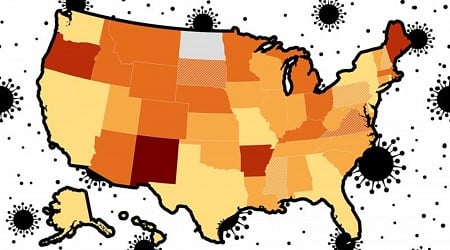 COVID Map Update Reveals Shift in 'Very High' Water Virus Levels