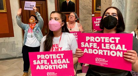 A pregnant woman sues for the right to an abortion in challenge to Kentucky's near-total ban