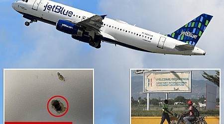 JetBlue flight hit by bullets while leaving violence-plagued Haiti