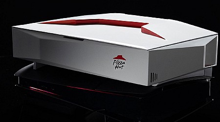 Pizza Hut just unveiled a 3D-printed ‘Pizza Warmer’ that uses a PS5 to keep your slices hot