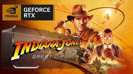 NVIDIA Bundles Indiana Jones & The Great Circle With GeForce RTX 40 GPUs, Full Path Tracing & DLSS 3.5 Support