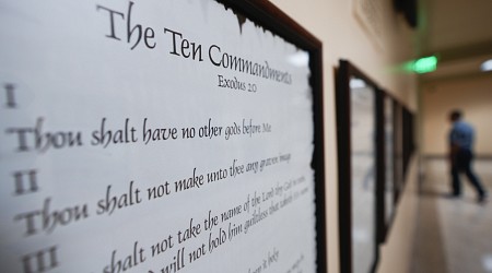 Judge Blocks Louisiana Law Requiring Ten Commandments in Classrooms