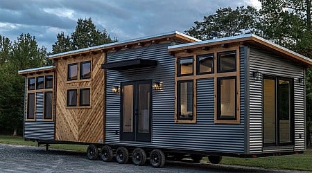 ‘Not So Tiny’ Tiny Home Offers A Peak Cottagecore Aesthetic On The Road