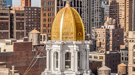 Lavish gold-domed penthouse in New York City on sale for $25 million