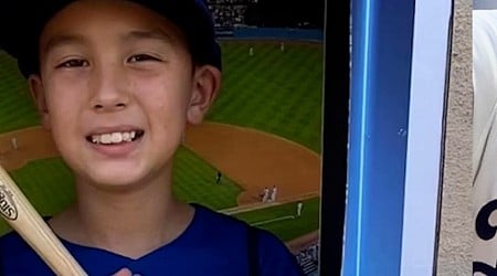 WATCH: This 9-year-old Dodgers fan's Shohei Ohtani baseball card costume is a home run