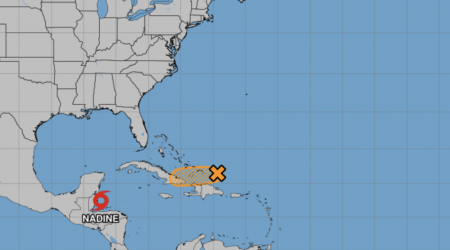 Tropical Storm Nadine to make landfall Saturday in Belize