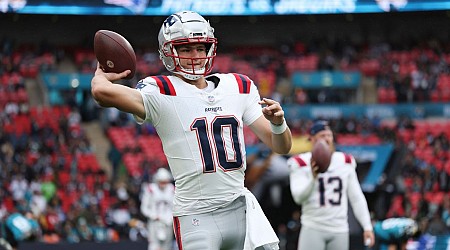 Patriots' Drake Maye opens London game with 16-yard TD to JaMycal Hasty