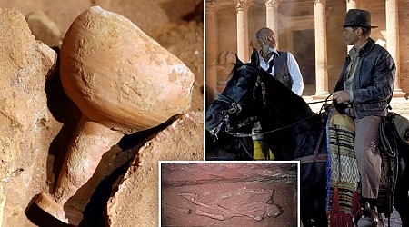 Scientists reveal the truth about ‘holy grail’ cup found at famed ‘Indiana Jones’ filming location