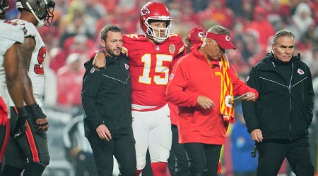 Chiefs' Patrick Mahomes Talks 'Scary' Ankle Injury, Says He Feared 'The Worst'