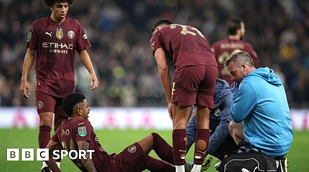 'Players playing in pain' - Guardiola on injury 'emergency'