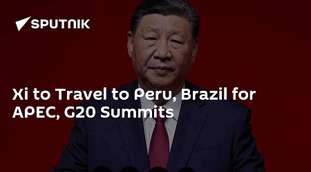 Xi to Travel to Peru, Brazil for APEC, G20 Summits