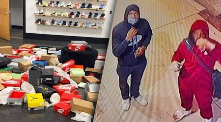 Burglars Take Off With 100 Right Shoes From Store