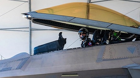 How an F-22 fighter pilot transforms the stealth jet's combat capabilities into a soaring spectacle