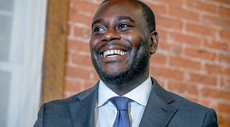 Gabe Amo, Rhode Island's first Black representative in Congress, wins reelection